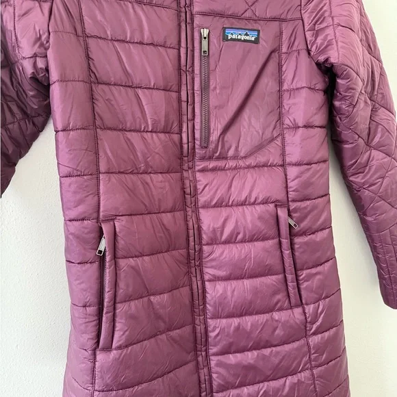 Patagonia Radalie Insulated Parka purple/maroon size xs